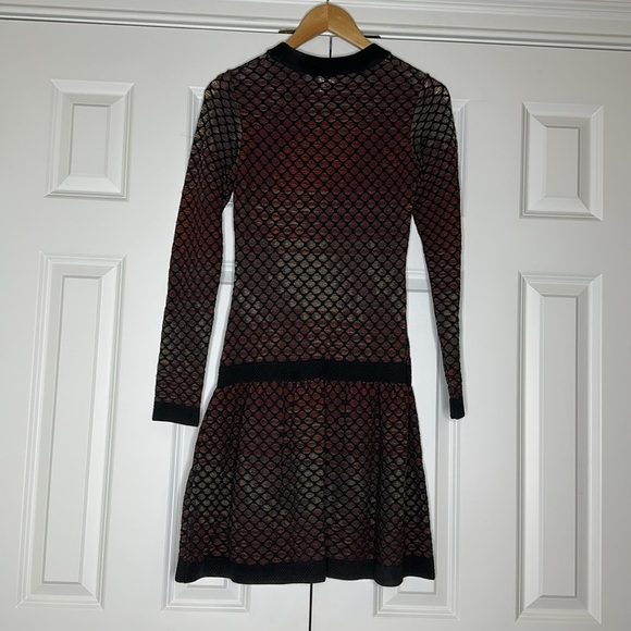 M Missoni Long Sleeve Mini Dress Sz38 - Picture 7 of 8